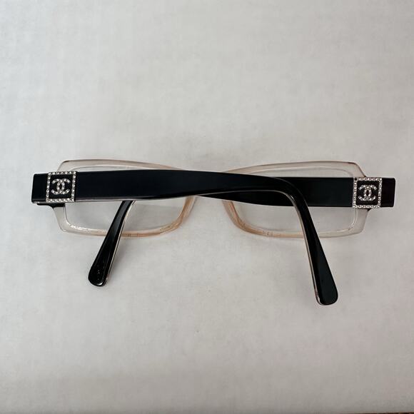 Chanel 3064-B C569 Limited Edition Swarovski Crystal 135 Eyeglasses Frames Only - Picture 2 of 11